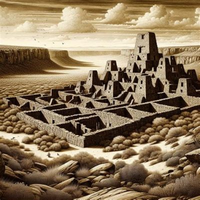 Il Pueblo Bonito: Un Tesoro Ancestrale dell'Architettura Chacoana e della Vita in un Deserto Rigoroso